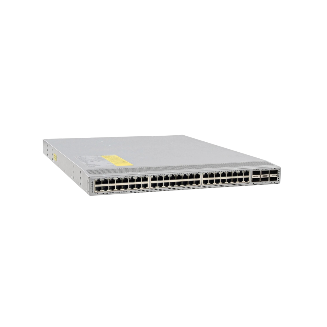 Cisco N9K-C93108TC-FX Nexus 9300 with 48p 10G BASE-T and 6p 40G/100G QSFP28, MACsec capable