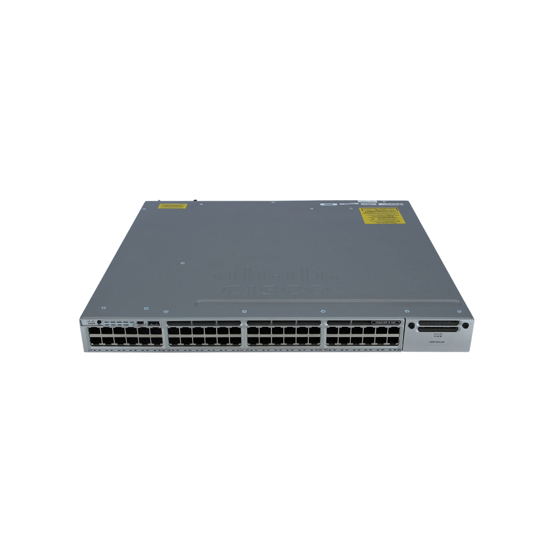 Cisco WS-C3850-48P-L 48-Port PoE+ LAYER 3, 715W AC, LAN Base Feature Set