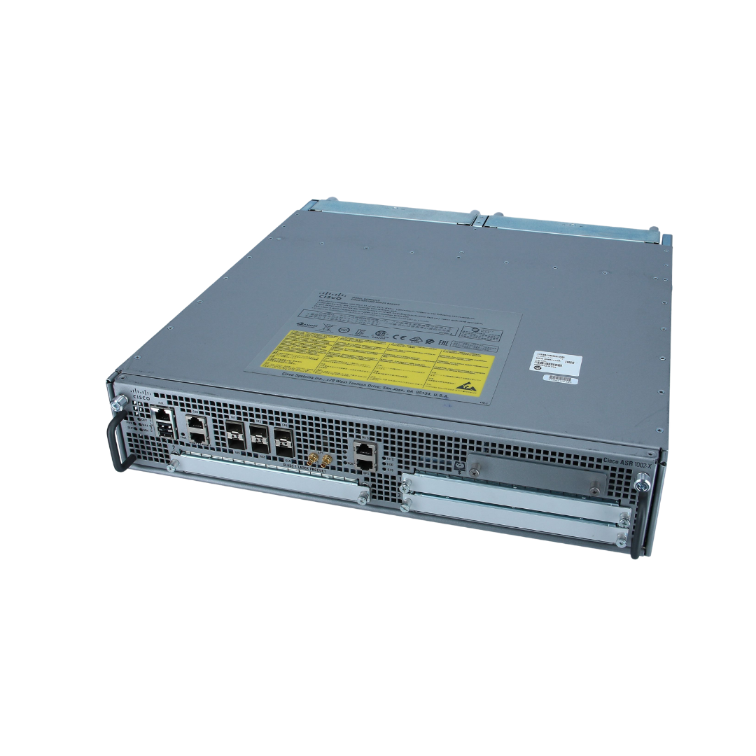 Cisco ASR1002-X System, Crypto, 6 Built-In GE, Dual P/S