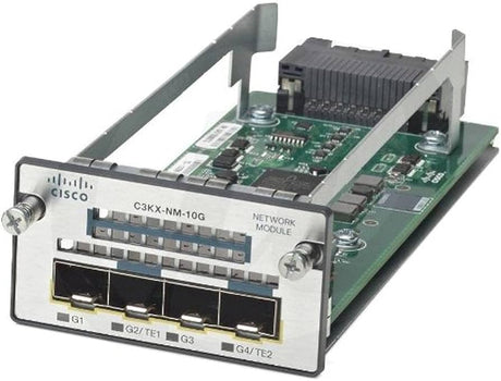 Cisco C3KX-NM-10G refurbished product front view