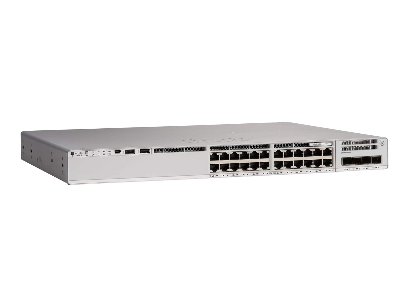 Cisco C9200L-24P-4G-E refurbished product front view