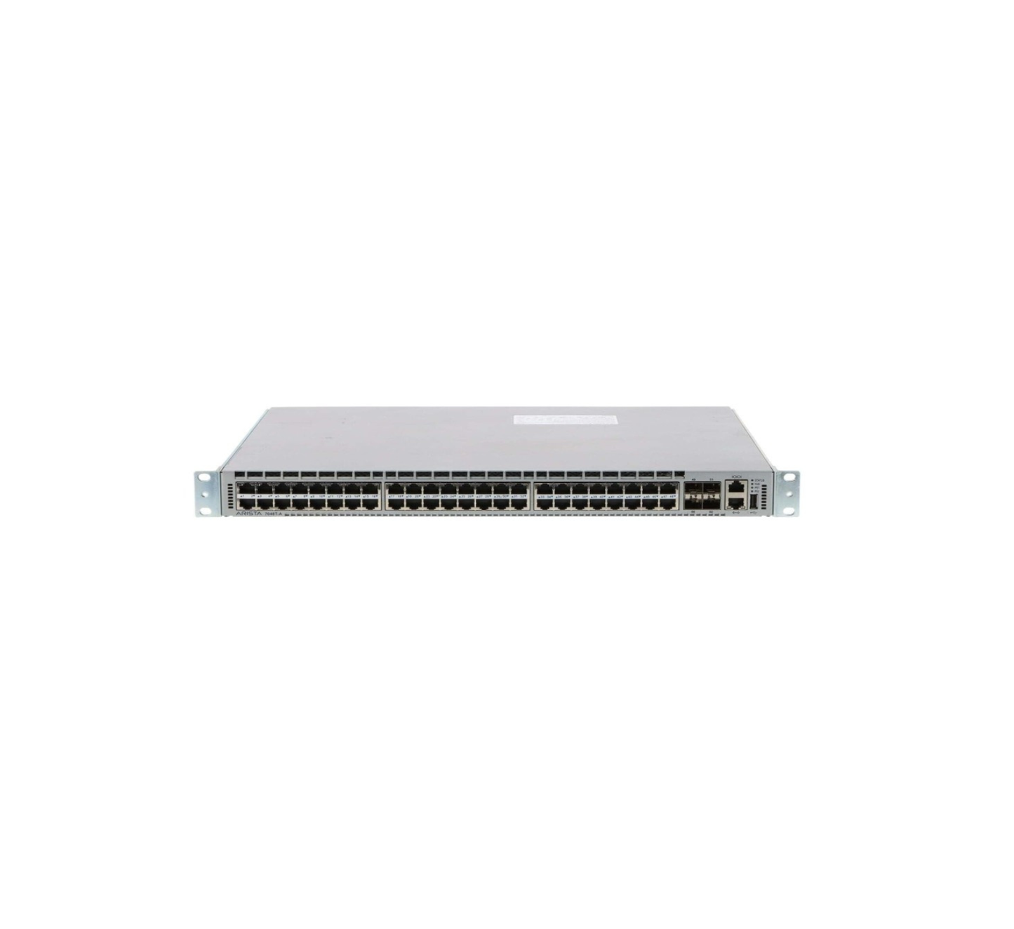 Arista DCS-7048T-A-R 48-Port 100/1000 RJ45 + 4x SFP+ Back-to-Front Airflow Switch w/ Dual PSU