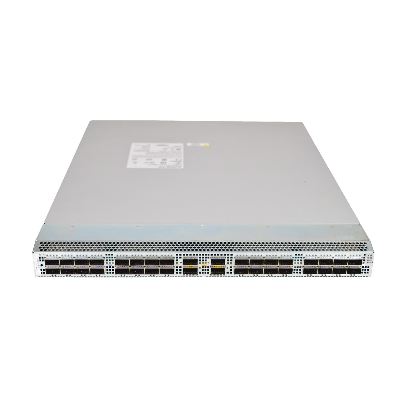 Arista DCS‑7280CR3K‑32D4‑F – 32× 100G QSFP28 + 4× 400G QSFP‑DD Deep‑Buffer Universal Spine Switch Router (Front‑to‑Back Airflow)