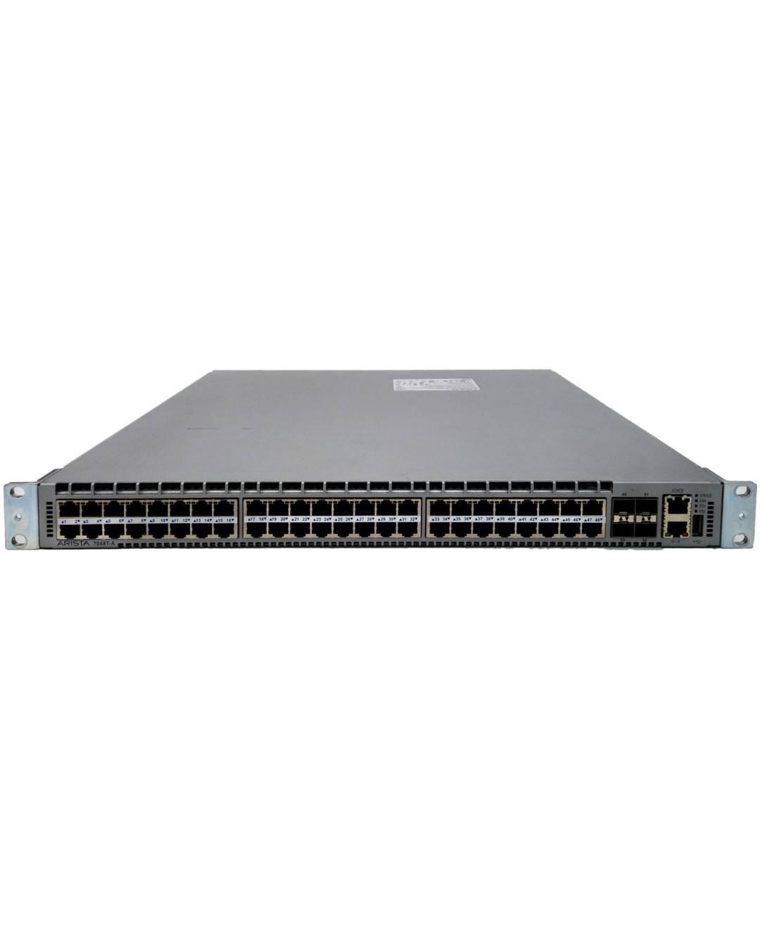 Arista DCS‑7048T‑A — 48‑Port 1/10GBASE‑T Data Center Switch, Dual Power (‑F / ‑R Airflow Options)