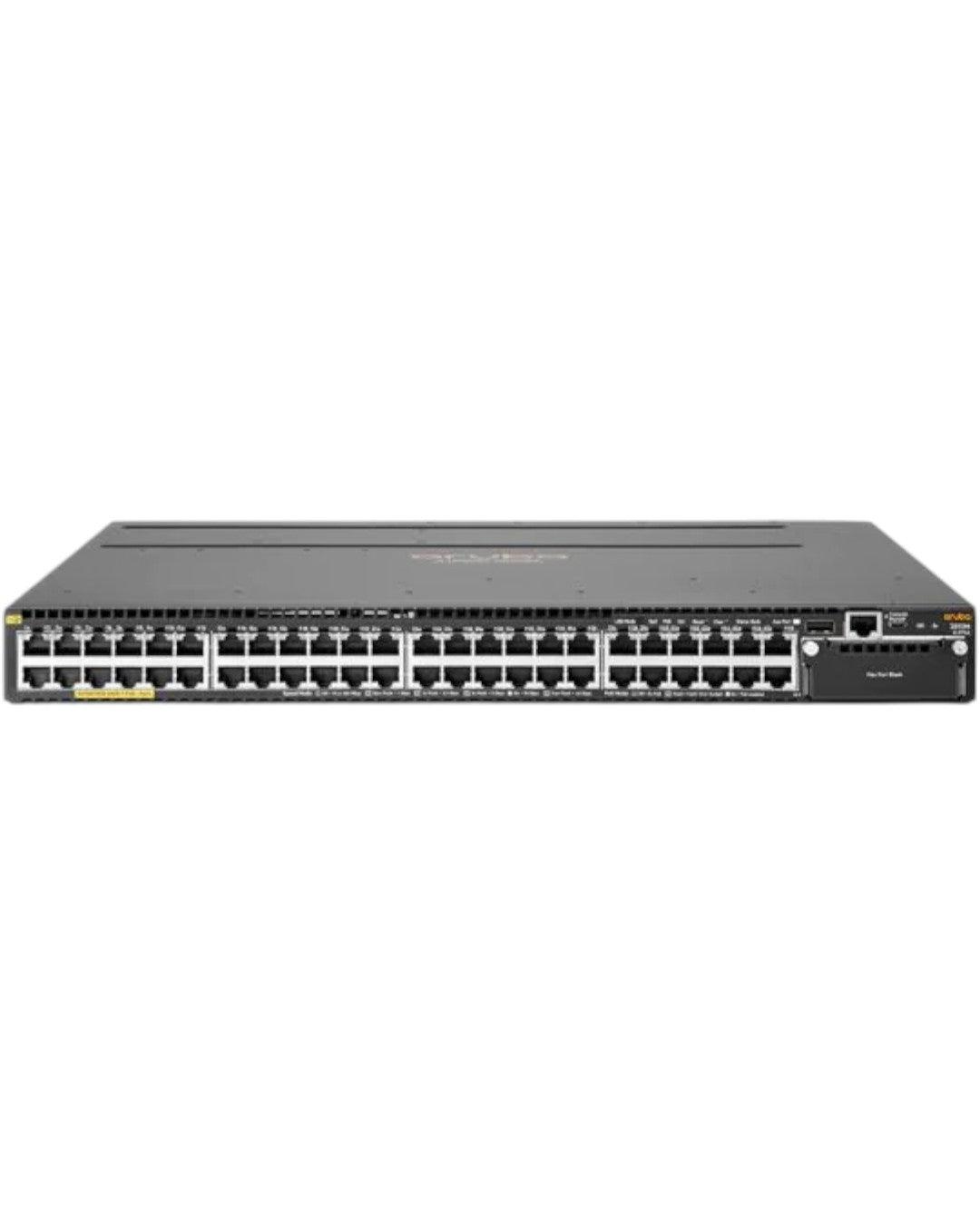 Aruba JL429A Bundle, JL074A (3810M) 48-Port, 1G PoE+, L3 Switch w/ JL083A Module and JL087A Power