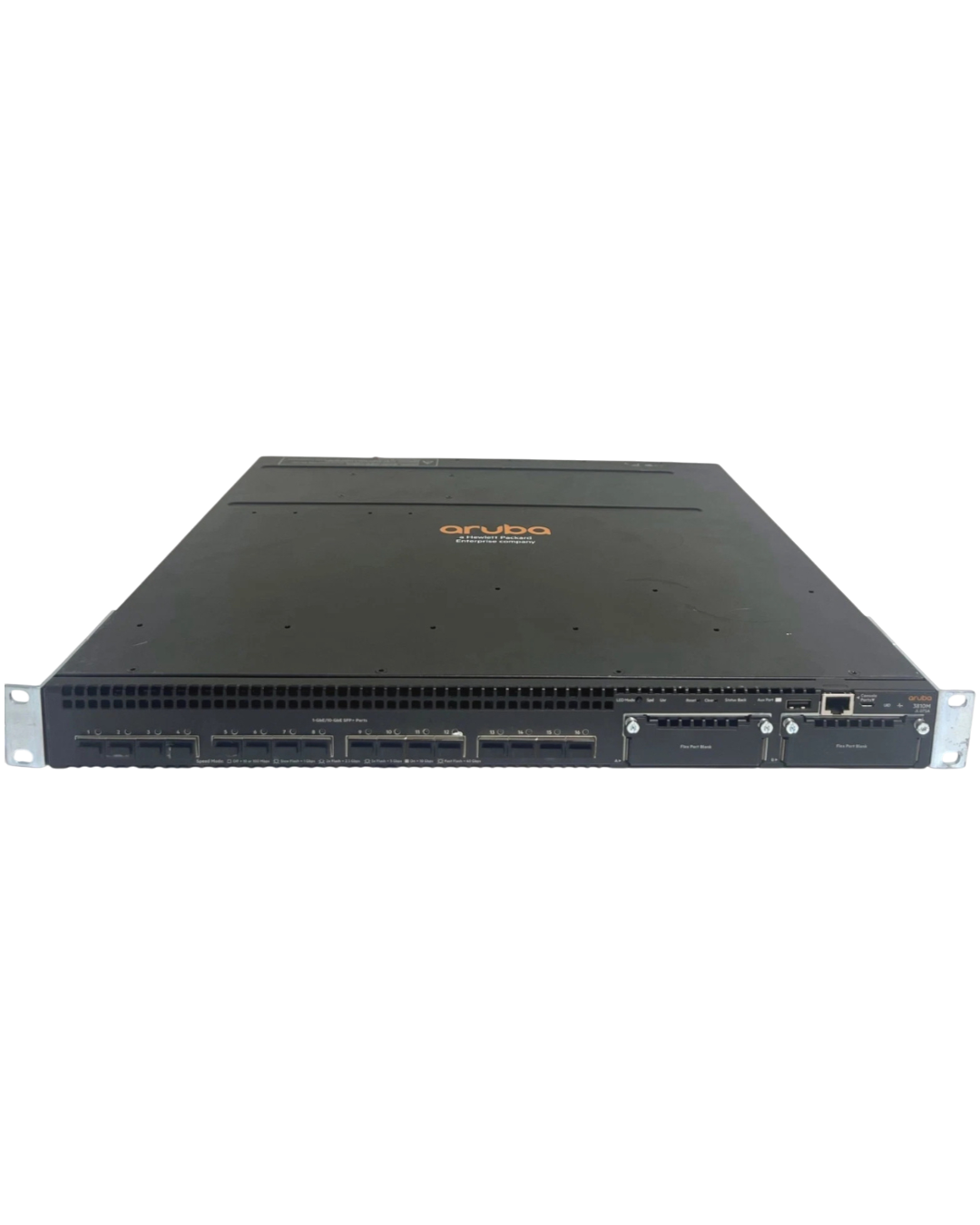 Aruba JL075A 3810M 16SFP+ 2‑Slot Modular Switch