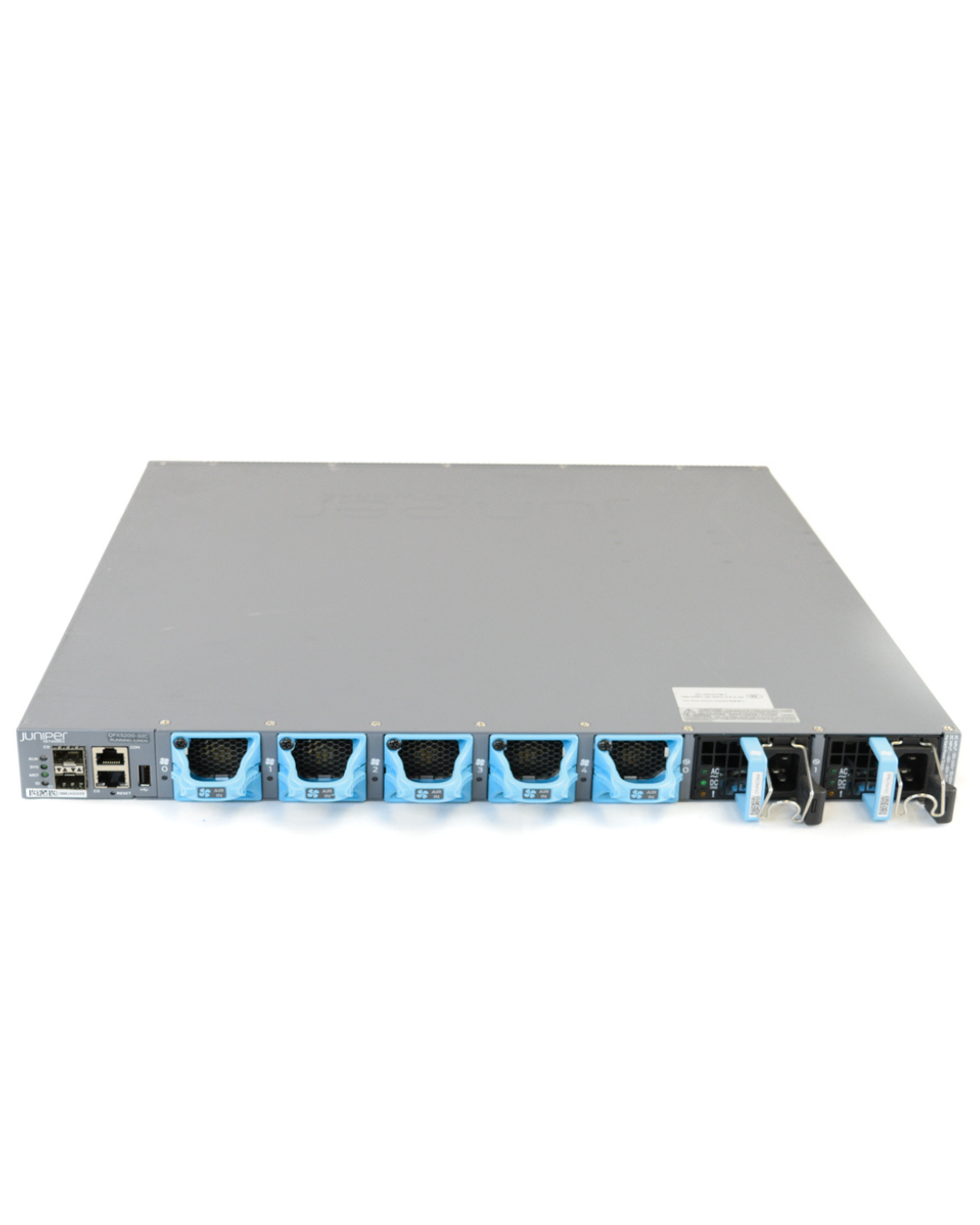 Juniper QFX5200‑32C‑AFI / AFO – 32 x 100GbE QSFP28 Data Center Spine Switch (Front‑to‑Back / Back‑to‑Front Airflow)