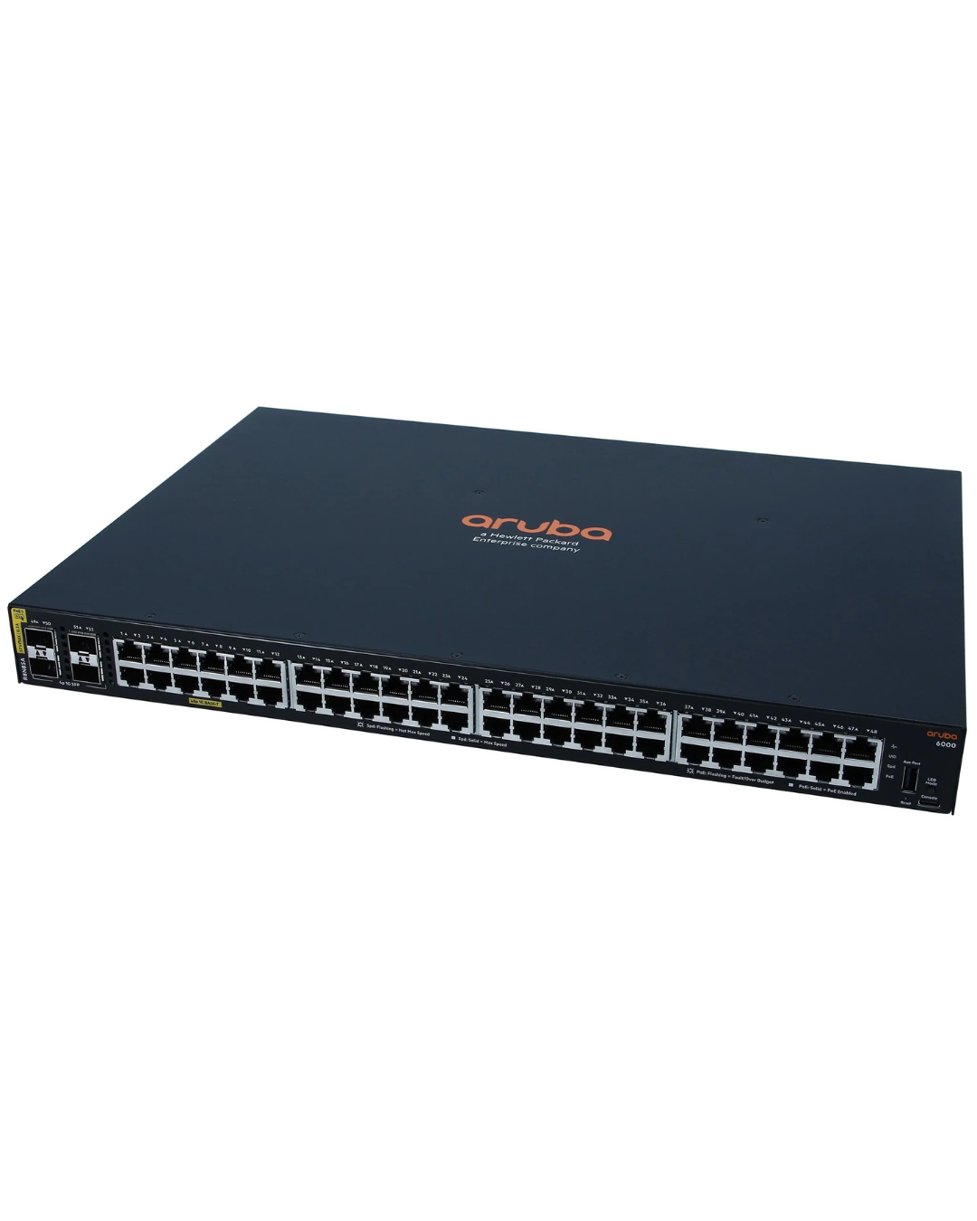 HPE Aruba R8N85A Networking CX 6000 48G Class4 PoE 4SFP 370W Switch