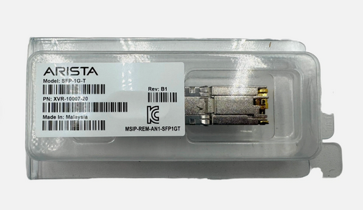 Arista SFP-1G-T 1Gbps 1000Base-T Copper SFP Transceiver Module