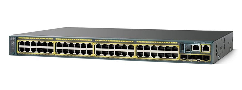 Cisco WS-C2960X-48TS-L refurbished product front view