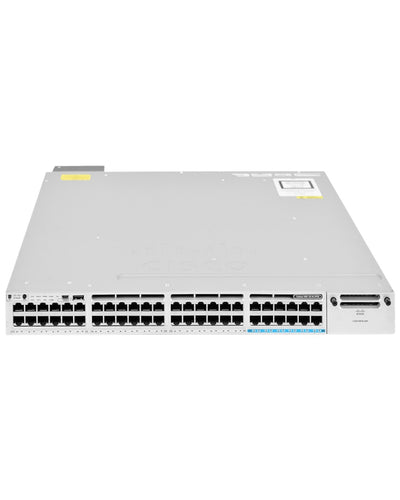 Cisco WS-C3850-12X48U 48-Port UPOE 1G Switch with 12-Port mGig, LAN Base Feature Set