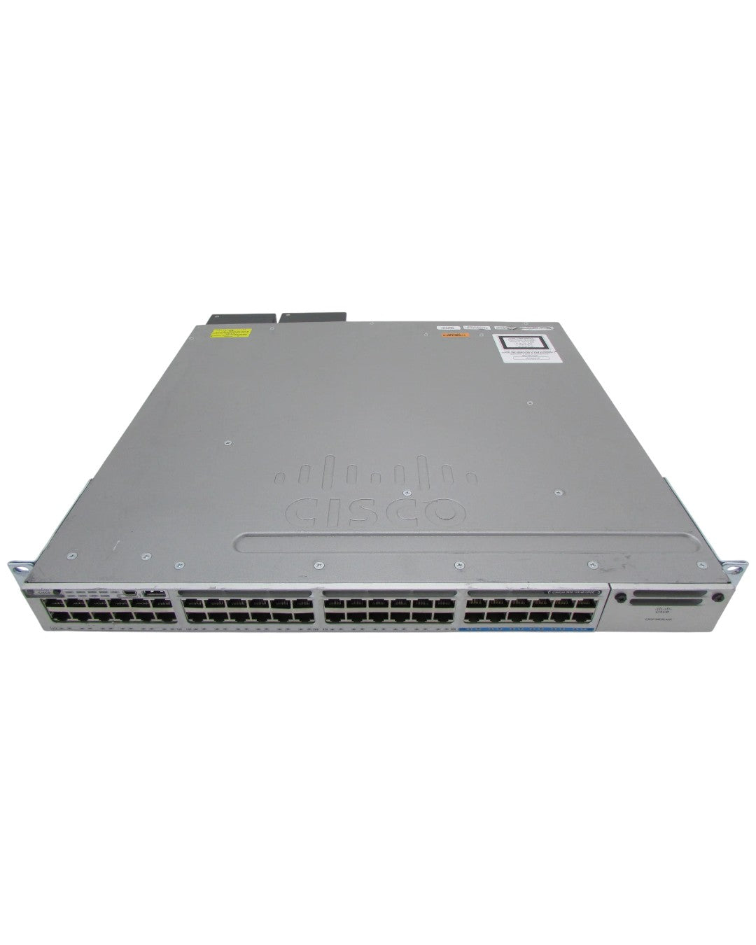 Cisco WS-C3850-12X48U 48-Port UPOE 1G Switch with 12-Port mGig, LAN Base Feature Set