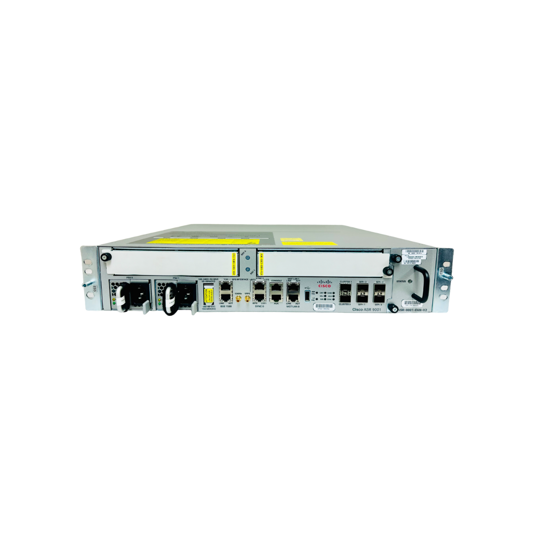 Cisco ASR-9001 Refurbished — 4x10GE 120G 2RU Provider Edge Router