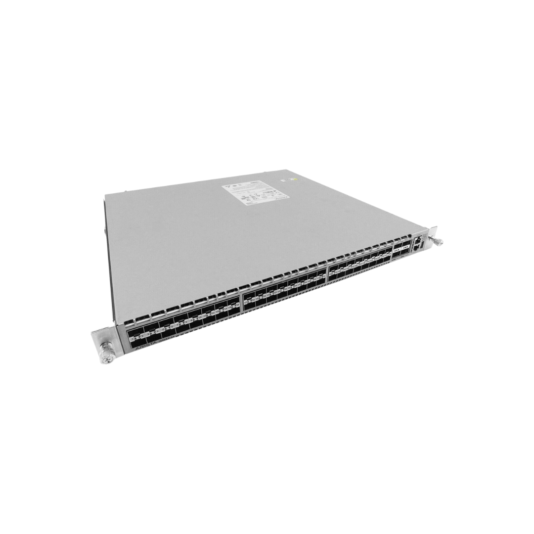 Arista DCS-7050SX-64-R 48xSFP+ & 4xQSFP+ switch, rear-to-front airflow and dual AC power supplies