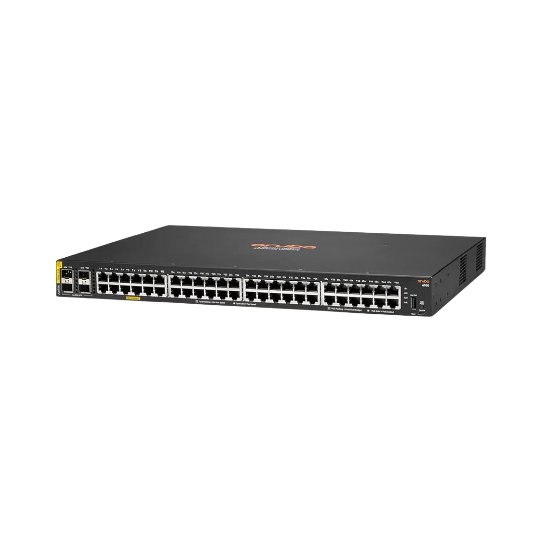 HPE Aruba JL675A HPE 6100 48G PT CL4 POE 4SFP+ 370W L2/3