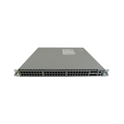 Arista DCS-7050TX-64-R 48xRJ45 (1/10GBASE-T) & 4xQSFP+ switch, rear-to-front airflow and dual AC power supplies