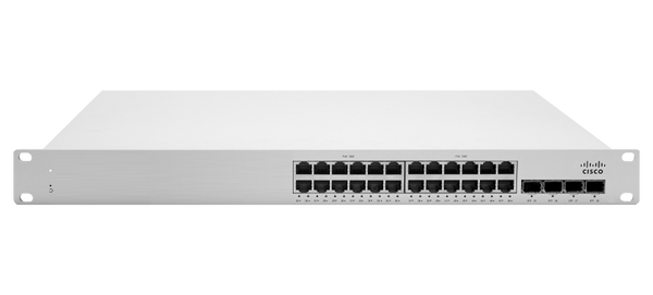 Cisco Meraki MS210-24 Refurbished 24-Port 1G Stackable Layer 2 Switch