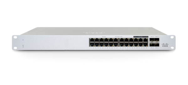 Cisco Meraki MS125-24 Refurbished 24-Port 1G Layer 3 Access Switch