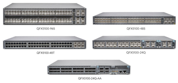 Juniper QFX5100-48S-AFI Refurbished 48-Port 10GbE Layer 3 Switch