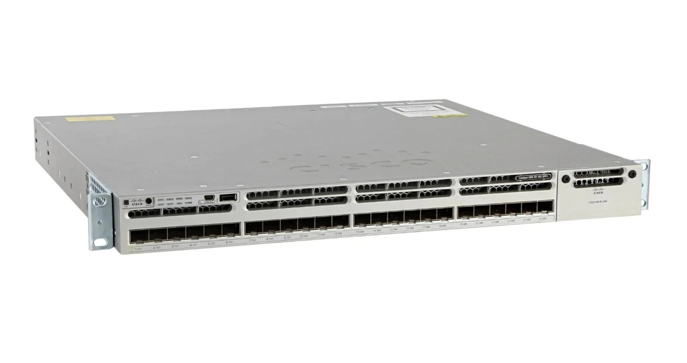 Cisco WS-C3850-24XS-E Refurbished — 24-Port 10G SFP+ Switch IP Services